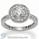 Desiners Pave set diamond Engagement ring