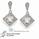 Designers drop princess earrings with diamonds