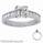 Engagement ring with 0.40 carat Round diamonds