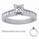Engagement ring with 0.40 carat Round diamonds