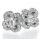 Club diamond earrings