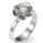 Viola Flower ring