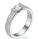 Like tension engagement ring encrusted with diamonds