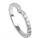 Notch diamonds wedding ring