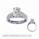 Heavy Cathedral solitaire engagement ring