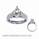 Heavy Cathedral solitaire engagement ring