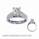 Heavy Cathedral solitaire engagement ring