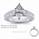 Engagement ring set with 0.8Cts diamonds