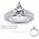 Engagement ring set with 0.8Cts diamonds