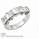 1 carat four Princess cut diamons Anniversary ring