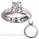 Hand engraved heavy contour engagement ring