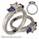 Hand engraved engagement ring with Sapphires