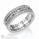 6mm 0.85 Carat diamonds Art Deco Wedding eternity band