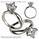 Tulip style solitaire engagement ring