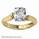 Solitaire diamond engagement Ring