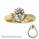 Solitaire diamond engagement Ring