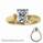 Solitaire diamond engagement Ring