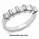 1 carat five diamonds ring