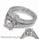 Edwardian antique bridal rings set replica