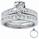 Bridal set, Princess accent diamonds 1.05 Cts