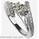 Embraced by Diamonds Ring
