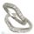 Wedding ring set with 0.27 carat diamonds