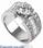 Custom made tapering engagement ring with diamonds