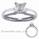 Heavy Contour Engagement ring