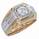 Heavy Men diamond ring
