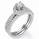 1 carat engagement and wedding rings set