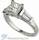 1.5 Carats, Round, Engagement ring with side stones settings