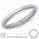 Diamond and inscription  Wedding Band-2.6mm width