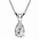 Solitaire Pendant for Pear shaped diamonds