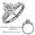 Two side tapered Baguettes diamond ring