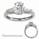 Two side tapered Baguettes diamond ring