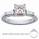 Two side tapered Baguettes diamond ring