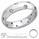 0.5O Carats diamond Wedding band-5.6mm width