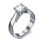 0.3 Carats, Heart, Settings, solitaire ring.