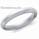 3mm Knife Edge Woman's wedding band.
