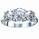 Round cut three stone engagement ring