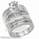Bridal rings set,2.60 carat side princess diamonds