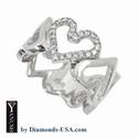 Diamond fashion rings & right hand rings-finished