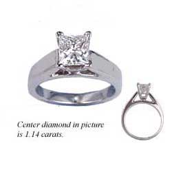 1.2 Carats, Round, Engagement ring, solitaire diamond