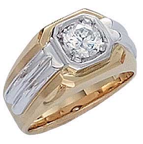 Heavy Men diamond ring