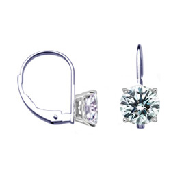 Locked French wire Hinged earrings 
