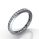 2 mm eternity millgrained ring with diamonds