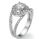 Salin model engagement ring,0.50 carat sides