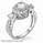 Designers antique style engagement ring