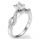 Designers, Ribbon wrapped with diamonds engagement ring
