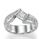 Contemporary Tension set with 1/4 carats side diamonds